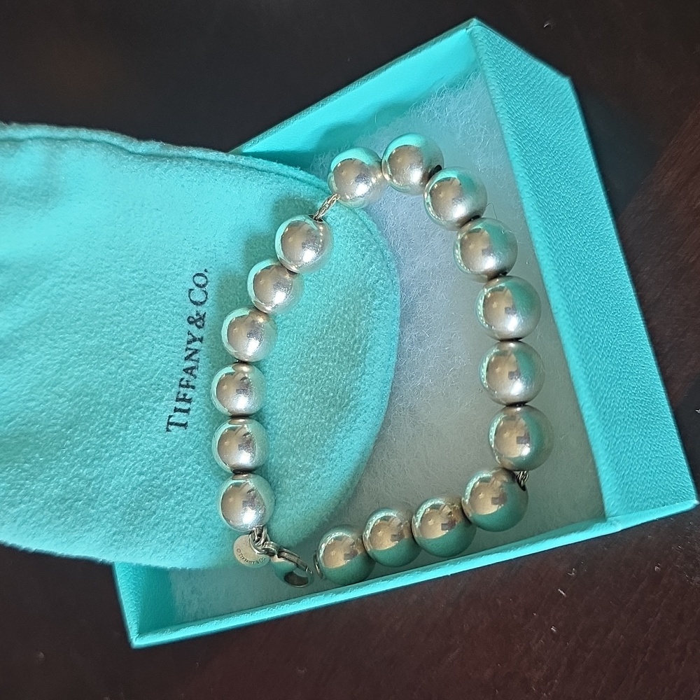 Tiffany & Co. Silver Ball Bracelet